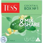 Чай TESS Коктейль Бокс№1 Мята, 20пир 1760-12