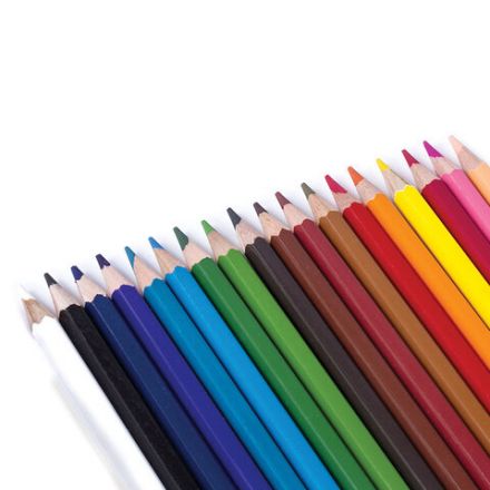 Карандаши цветные KOH-I-NOOR "Крот", 18 цветов, шестигранные, грифель 3,2 мм, европодвес, 3653, 3653018046KS