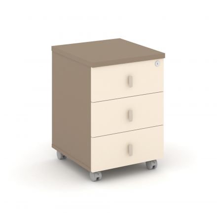 Estetica Тумба мобильная ES.ТМ-3 Латте/Сатин 432*460*611 Estetica Тумба мобильная ES.ТМ-3 Латте/Сатин 432*460*611