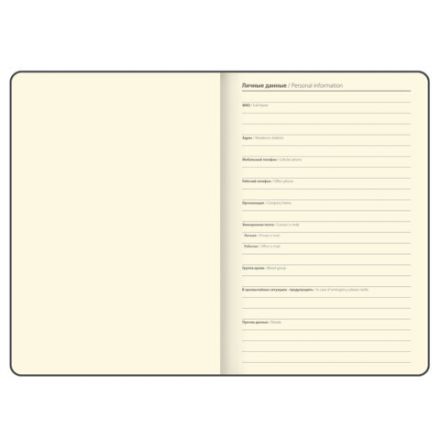 Блокнот в наборе с ручкой А5, 145х213 мм, BRAUBERG "Cork", под кожу, ЭКО обложка, 80 листов, черный, 116865