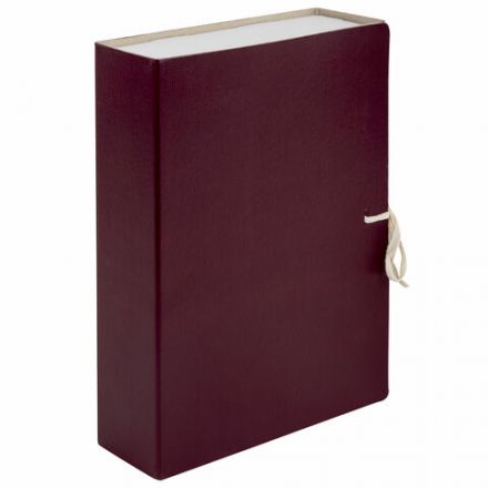 Короб архивный (240х330 мм), 80 мм, 2 завязки, бумвинил, до 700 листов, бордовый, STAFF, 126900 Короб архивный (240х330 мм), 80 мм, 2 завязки, бумвинил, до 700 листов, бордовый, STAFF, 126900
