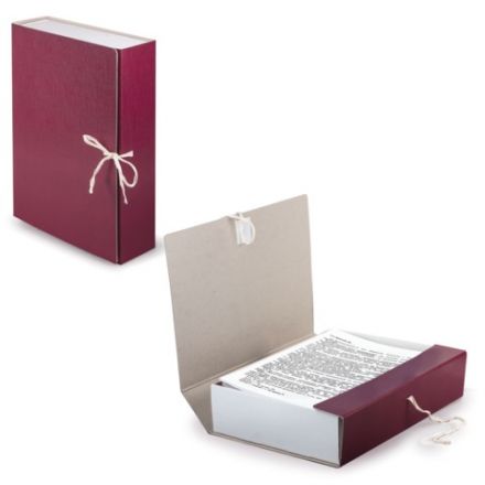 Короб архивный (240х330 мм), 80 мм, 2 завязки, бумвинил, до 700 листов, бордовый, STAFF, 126900 Короб архивный (240х330 мм), 80 мм, 2 завязки, бумвинил, до 700 листов, бордовый, STAFF, 126900