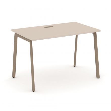 Estetica Стол рабочий ES.SP-2-LP Капучино/Латте металл 1180*730*750