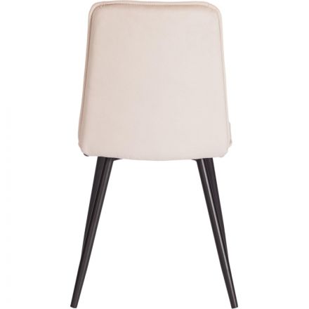 Стул Комус Мебель FRANK велюр, 47х54х86, бежевый