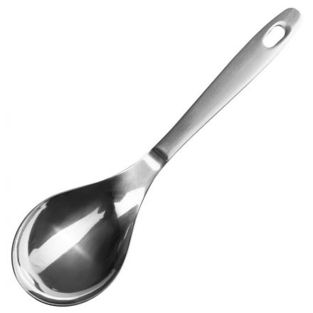 Ложка гарнирная малая нерж.ручка 15см, кт1087