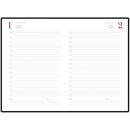 Ежедневник полудатированный А5+, 208л, BOSS темно-синий 3-404/272 Ежедневник полудатированный А5+, 208л, BOSS темно-синий 3-404/272