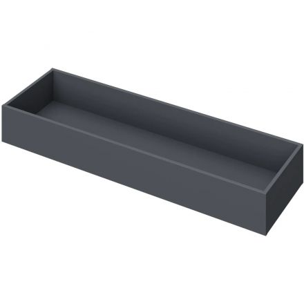 Топ K-loft ящик кашпо для тумбы 241H001 1370х416х752 графит