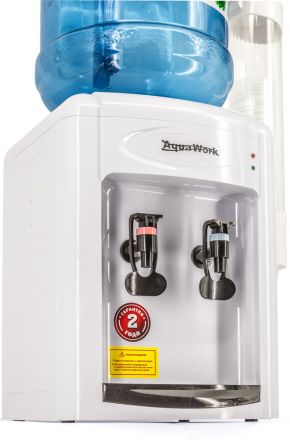 Кулер для воды Aqua Work 0.7-TKR бело-черный Кулер для воды Aqua Work 0.7-TKR бело-черный