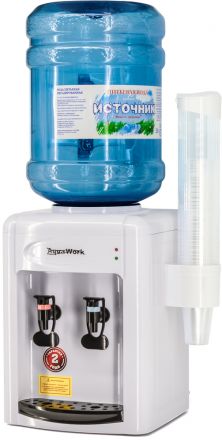 Кулер для воды Aqua Work 0.7-TKR бело-черный Кулер для воды Aqua Work 0.7-TKR бело-черный