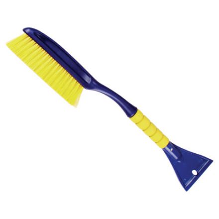 Щетка со скребком для снега автомобильная 58 см, мягкая щетина GOODYEAR, WB-02, GY000202