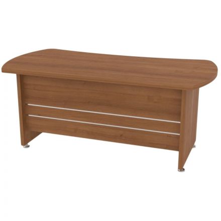 Стол САТУРН-Д для рук-ля эргоном. 1800 (800,003) орех гварнери