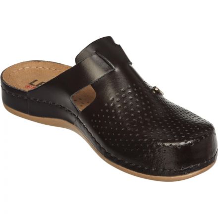 Сабо Leon черные (мод. MED950), р. 37