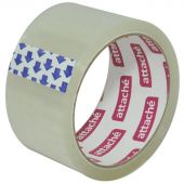 Клейкая лента упаковочная Attache прозрачная 50 мм x 50 м толщина 40 мкм