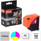 Картридж струйный Комус 650 CZ102AE цв. для DJ Ink Advantage 2515/3515