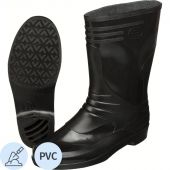 Сапоги женские цв.черный мод 102 (р.39) ПВХ