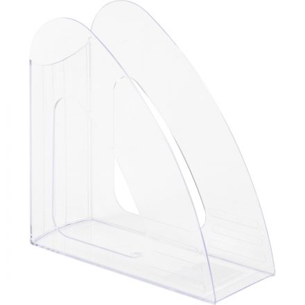 Вертикальный накопитель Attache пластиковый прозрачный ширина 90 мм