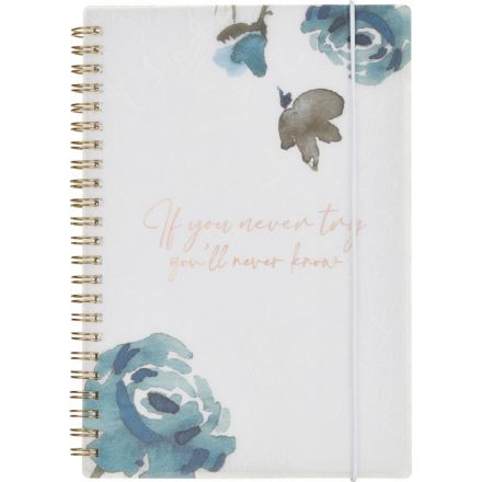 Бизнес-тетрадь Attache Selection Bloom A5 80л,клетка,спираль 145х208мм Бизнес-тетрадь Attache Selection Bloom A5 80л,клетка,спираль 145х208мм