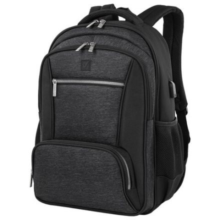 Рюкзак BRAUBERG FUNCTIONAL с отделением для ноутбука, 2 отделения, USB-порт, "Secure", 46х30х18 см, 270751