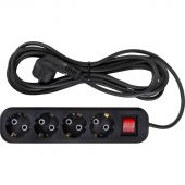 Удлинитель Атлант ПВС 3500Вт  4р/3м с выключателем(80022)