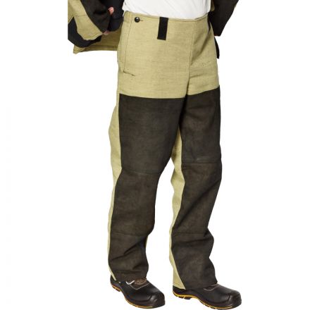 Костюм сварщика брезент+спилок кур/брюки (модель КС09) (р.56-58) 182-188