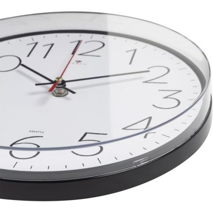 Часы настенные круг d=25см, основание черное Классика арт.2524-002 Часы настенные круг d=25см, основание черное Классика арт.2524-002