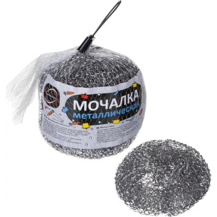 Губка -мочалка  металлическая КонтинентПак 3шт/уп