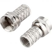 Разъем REXANT 985427 F-разъем RG-6 (100шт/уп) Разъем REXANT 985427 F-разъем RG-6 (100шт/уп)