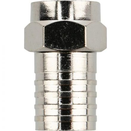 Разъем REXANT 985427 F-разъем RG-6 (100шт/уп) Разъем REXANT 985427 F-разъем RG-6 (100шт/уп)