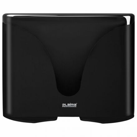 Диспенсер для полотенец EXTRA LAIMA PROFESSIONAL, (Система H2), Z-сложения, черный, ABS-пластик, 609473, 303369