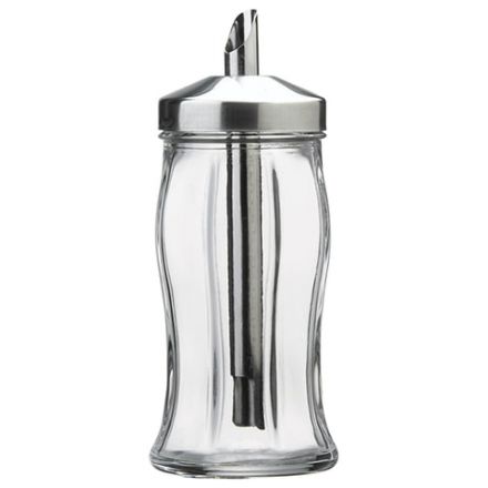 Сахарница с дозатором, объем 260 мл, PASABAHCE "Black&White", фирменная подарочная упаковка, 80078