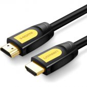 Кабель UGREEN HD101 HDMI 4K цвет желтый/черный. 1м (10115)