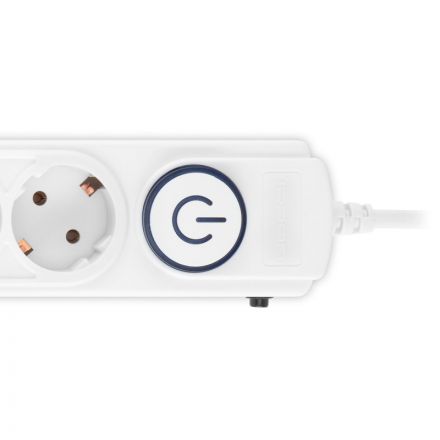 Сетевой фильтр Ippon BK-6-EU-3-10-W 3м (6 розеток) белый (1804738)