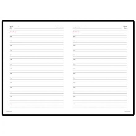 Ежедневник недатированный А5+, 136л, VELVET сиреневый  3-115/11