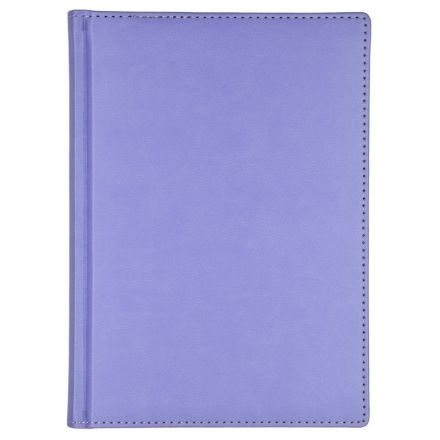 Ежедневник недатированный А5+, 136л, VELVET сиреневый  3-115/11