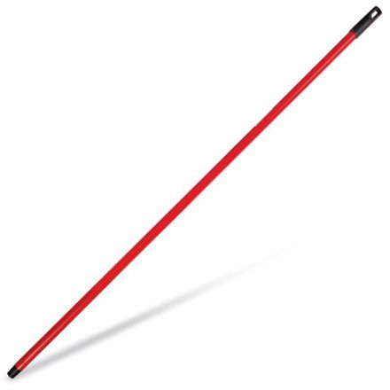 Черенок рукоятка для уборочного инвентаря 120 см, еврорезьба, металлопластик, d=2,2 см, IDEA, М 5141, М 5143, М 5141/ М 5143