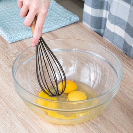 Набор силиконовых кухонных принадлежностей с деревянными ручками 12 в 1, серо-коричневый, DASWERK (ДАСВЕРК), 608195