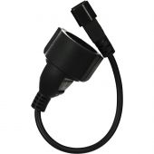 Кабель -переходник UPS -&gt; розетка 3Gx0,75mm2 медь &lt;VDE&gt; VCOM 0.15m &lt;CE002 Кабель -переходник UPS -> розетка 3Gx0,75mm2 медь <VDE> VCOM 0.15m <CE002