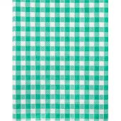 Скатерть одноразовая Luscan, 120х200см 6шт/рулон, зеленая клетка Скатерть одноразовая Luscan, 120х200см 6шт/рулон, зеленая клетка