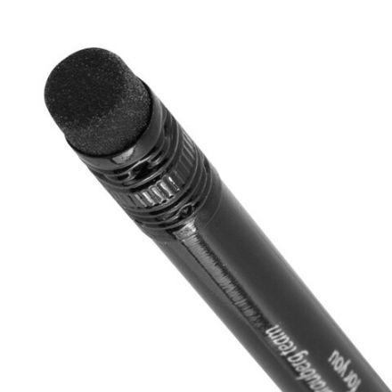 Карандаш чернографитный с принтом BRAUBERG "ONI", 1 шт., HB, с ластиком, корпус ассорти, 182023