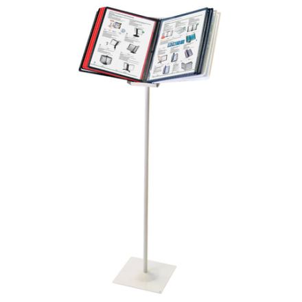 Демосистема напольная металлическая с 10 цветными панелями А4, серая, BRAUBERG "SOLID", 236724 Демосистема напольная металлическая с 10 цветными панелями А4, серая, BRAUBERG "SOLID", 236724