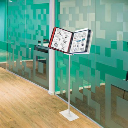 Демосистема напольная металлическая с 10 цветными панелями А4, серая, BRAUBERG "SOLID", 236724 Демосистема напольная металлическая с 10 цветными панелями А4, серая, BRAUBERG "SOLID", 236724