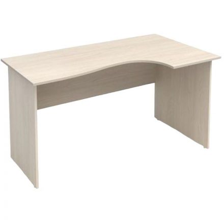 Стол эргономичный MON_Канц правый СК30.15 дуб молочный