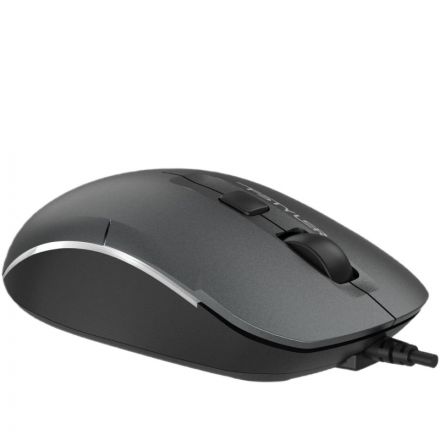 Мышь компьютерная A4Tech Fstyler FM26 серый/черный (800-1600dpi) USB (4but)