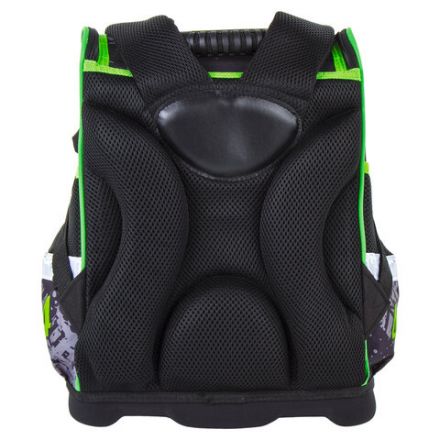 Ранец ЮНЛАНДИЯ WISE, 1 отделение, 3 кармана, устойчивое дно, "Offroad", 37х29х15 см, 228814