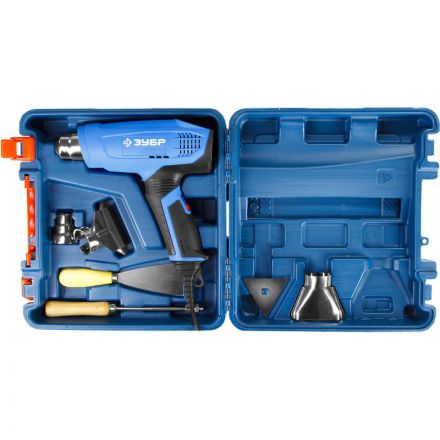 Фен технический  ЗУБР ФТ-П1800 К, керамический, 1800Вт