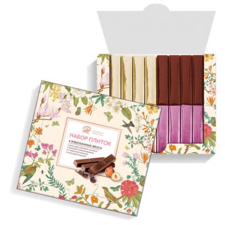 Конфеты APRIORI шоколадное ассорти 4 вкуса, 250 г, 41652