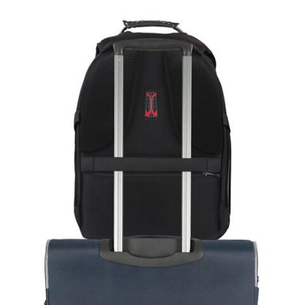 Рюкзак GERMANIUM UPGRADE Max, 3 отделения, отделение для ноутбука, USB-порт, UP-5, черный, 49х34х24 см, 271669