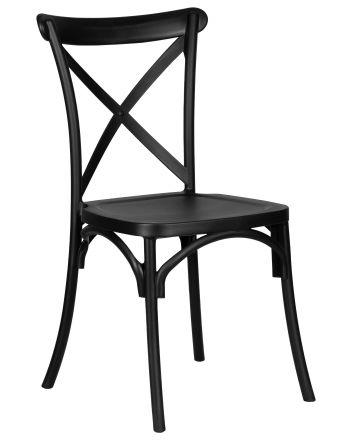 Набор 2 шт Стул обеденный DOBRIN ZILAN, цвет чёрный (B-03)