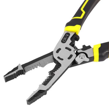 Плоскогубцы многофункциональные 15 в 1, 225 мм, CR-V – хромванадиевая сталь, ГРАНДМАСТЕР, PL-225, 671258 Плоскогубцы многофункциональные 15 в 1, 225 мм, CR-V – хромванадиевая сталь, ГРАНДМАСТЕР, PL-225, 671258