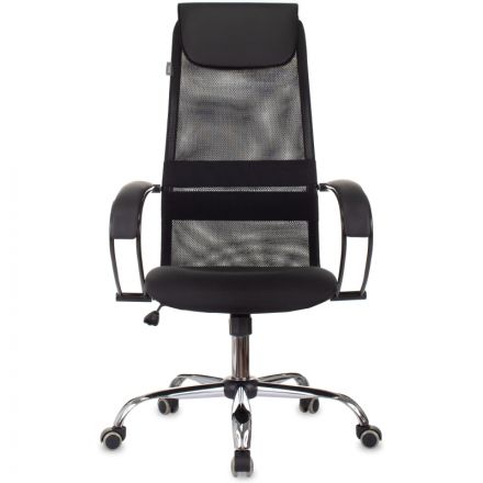 Кресло VB_Бюрократ CH-607BS черный сетка/ткань Кресло VB_Бюрократ CH-607BS черный сетка/ткань